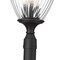 Z-Lite Davina 4 Light Outdoor Post Mounted Fixture, 12in. W x 119.25in. H, Black 5016PHBR-519P-BK - alternate 5